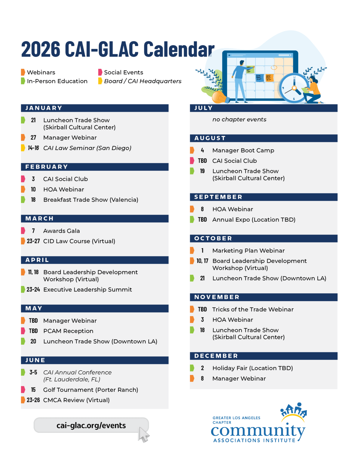 2026 CAI GLAC Event Calendar Community Institute 2026 CAI GLAC Event Calendar 1191x1536